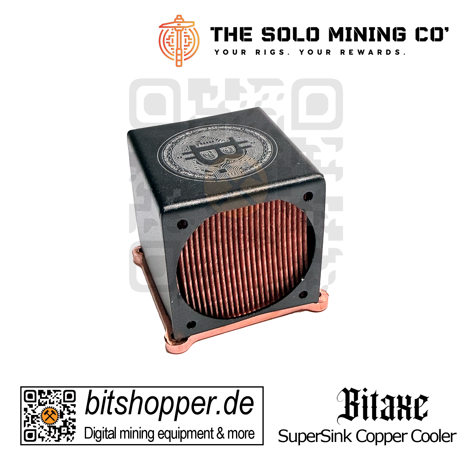 SuperSink Dual Fan Copper Heatsink Interior View